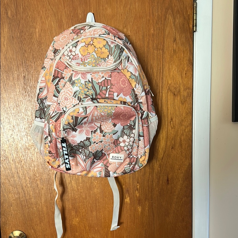 Roxy Multicolor Floral Backpack
